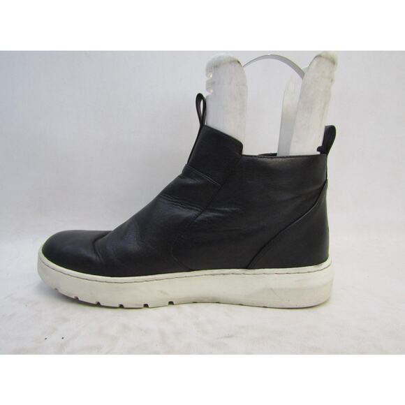 Vionic Womens Size 9 M Black Leather Zip Ankle Fashion Boots Bootie - Picture 2 of 11